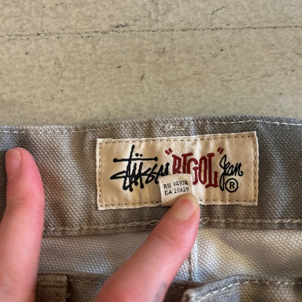 Stussy AW24 Big Ol’ Jeans Stenpat Camo - Picture 6 of 10